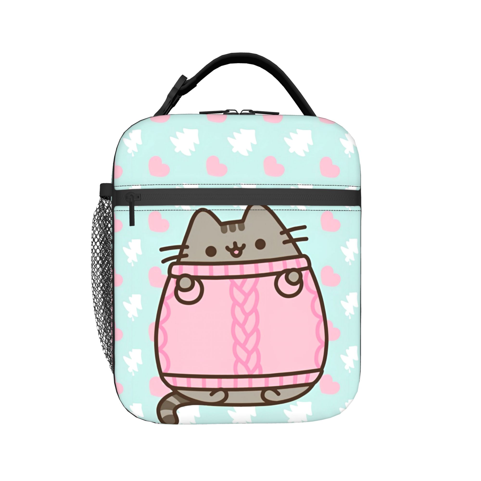 Manga Storage Box - Leuke Kat Geïsoleerde Lunchzakken Draagbare P-Pusheencats
