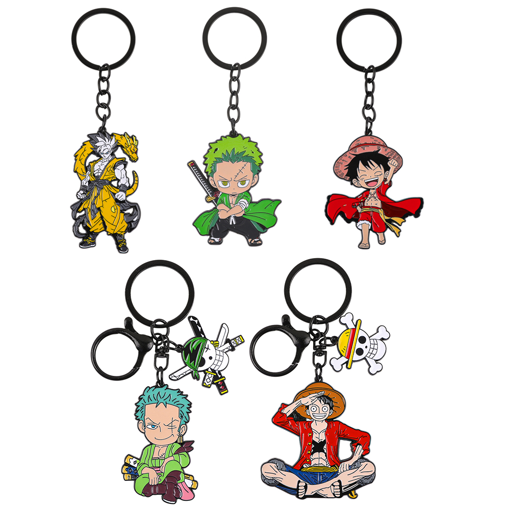 Anime One Piece Merchandise - One Piece Anime Sleutelhangerset - Monkey