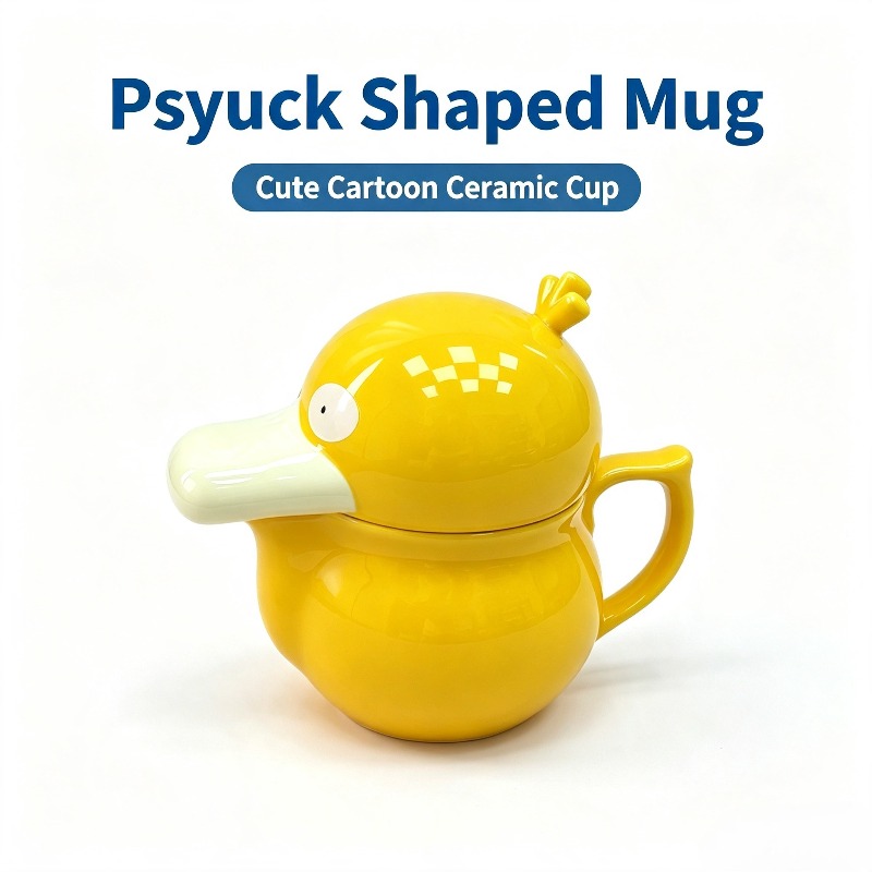 Anime Merchandise Mugs - Creatieve Psyduck Huis Keramische Mok Anime