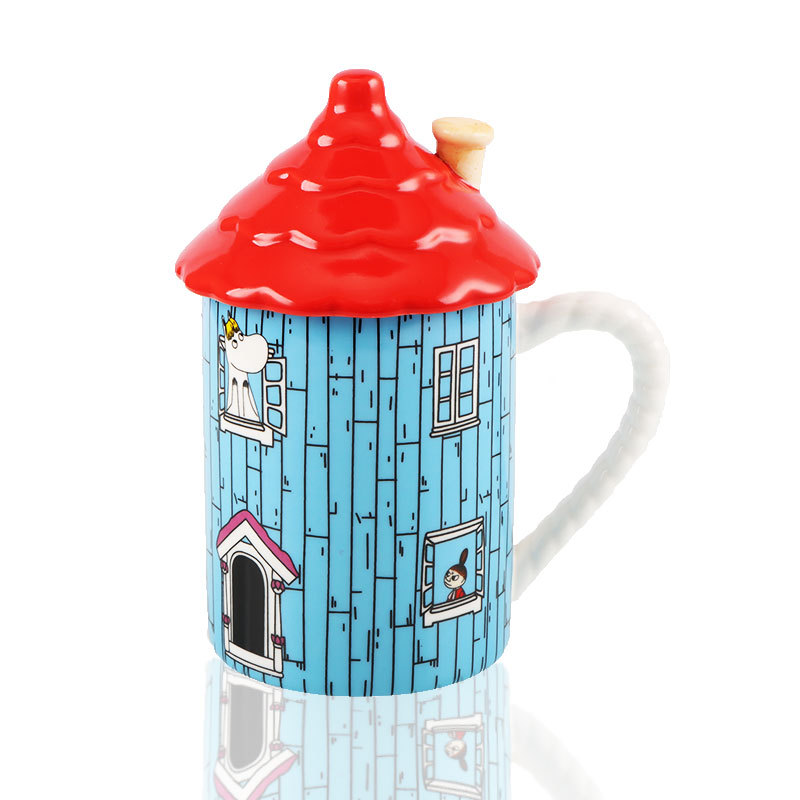 Anime Merchandise Mugs - 401-500ml Moomin Huis Keramische Mok Anime