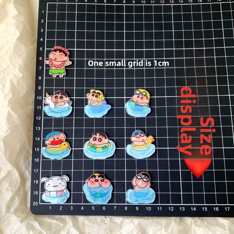 Anime Merchandise Mugs - Crayon Shin-chan Shiro Cartoon Leuke Acryl