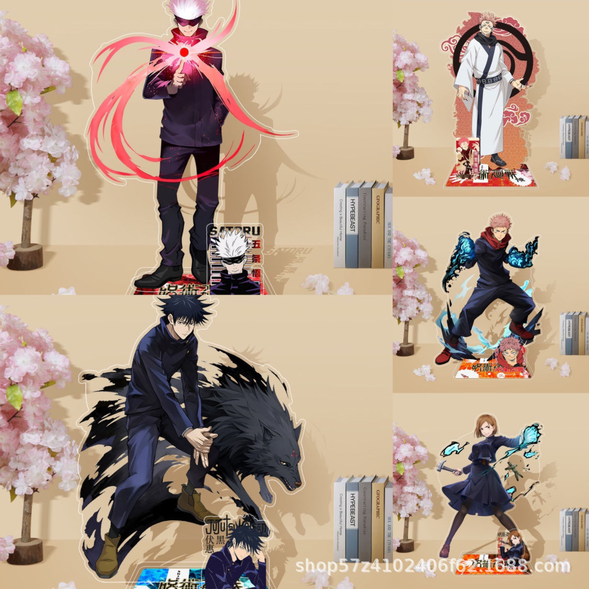 Anime Jujutsu Kaisen Merchandise - Anime Jujutsu Line Acryc S Carrier