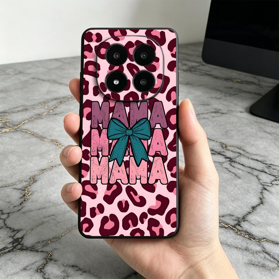 Lanyard Anime Logo - Roze luipaardprint telefoonhoesje voor Xiaomi Redmi