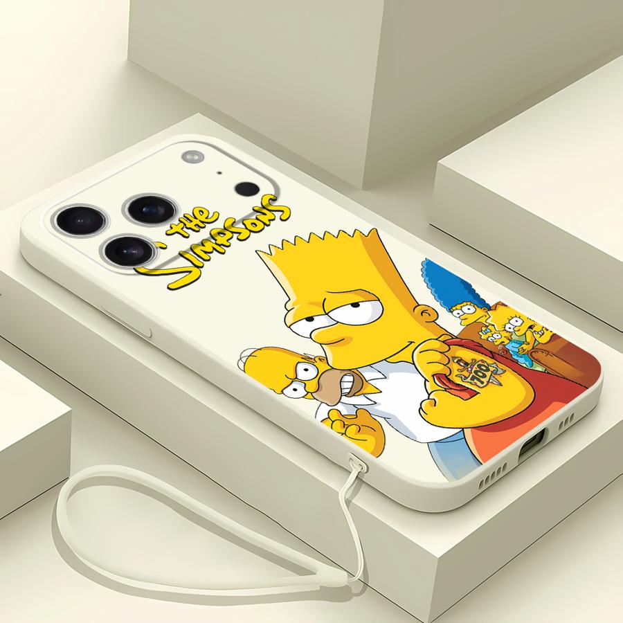 Rode Bart Simpson telefoonhoes - Lanyard Anime Logo recensie en prijs