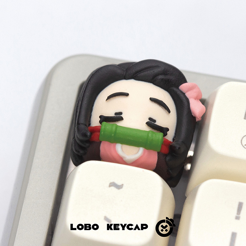 Anime Demon Slayer Kamado Nezu - Keycap Artisan Anime recensie en prijs