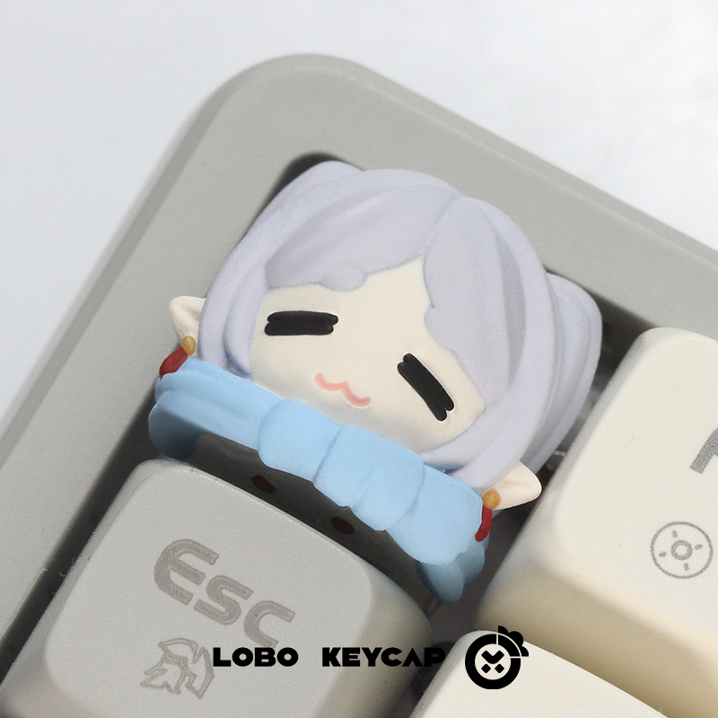 Q Versie Frieren: Beyond Journ - Keycap Artisan Anime recensie en prijs