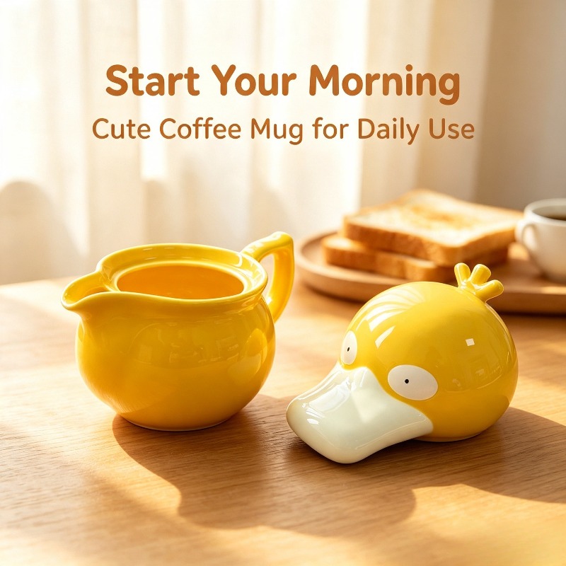 Creatieve Psyduck Huis Keramis - Anime Merchandise Mugs recensie en prijs