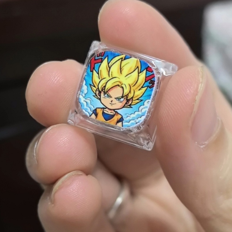 Dragon Ball Super Saiyan Carto - Keycap Artisan Anime recensie en prijs