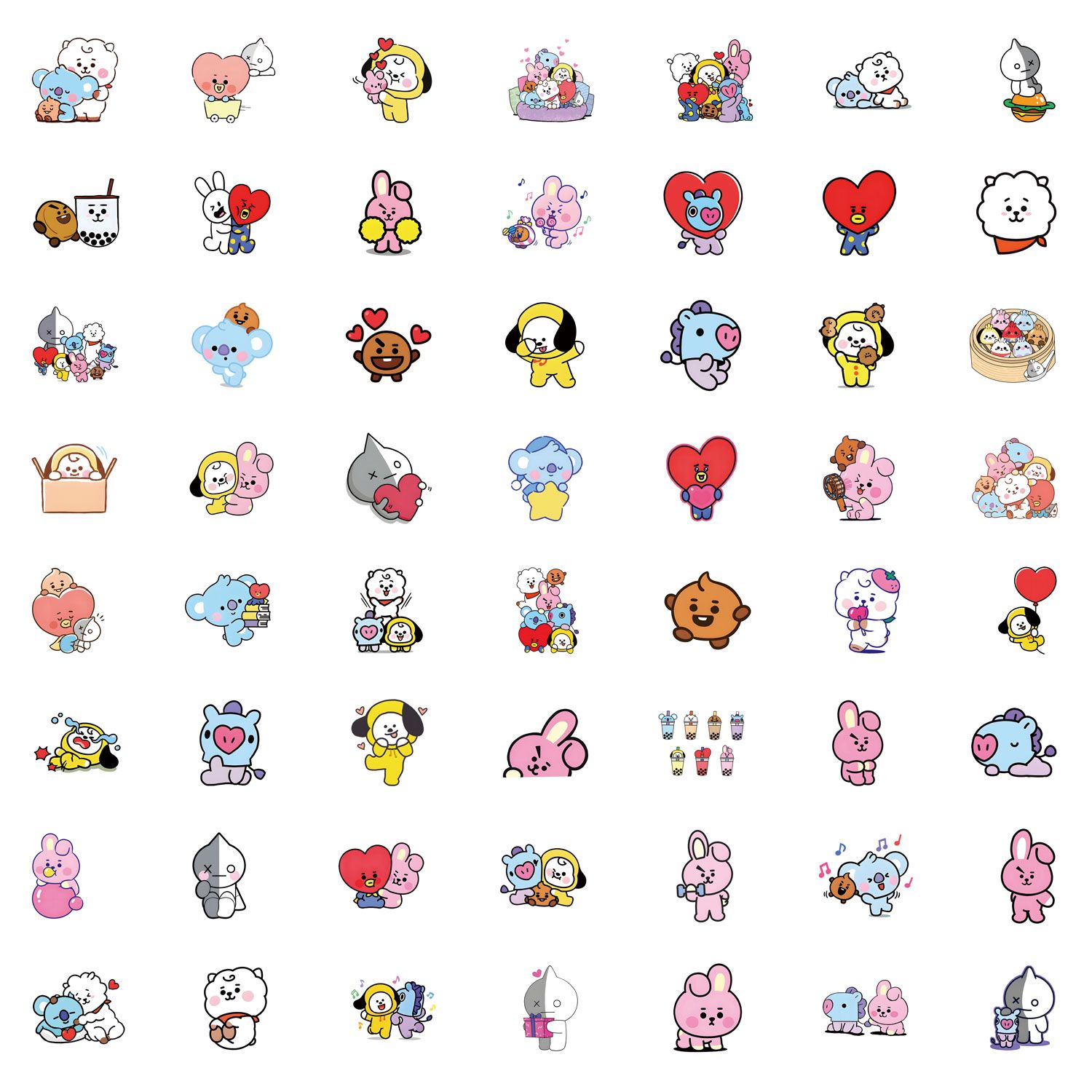 BT21 anime merchandise cartoon - Anime Merchandise Mugs recensie en prijs