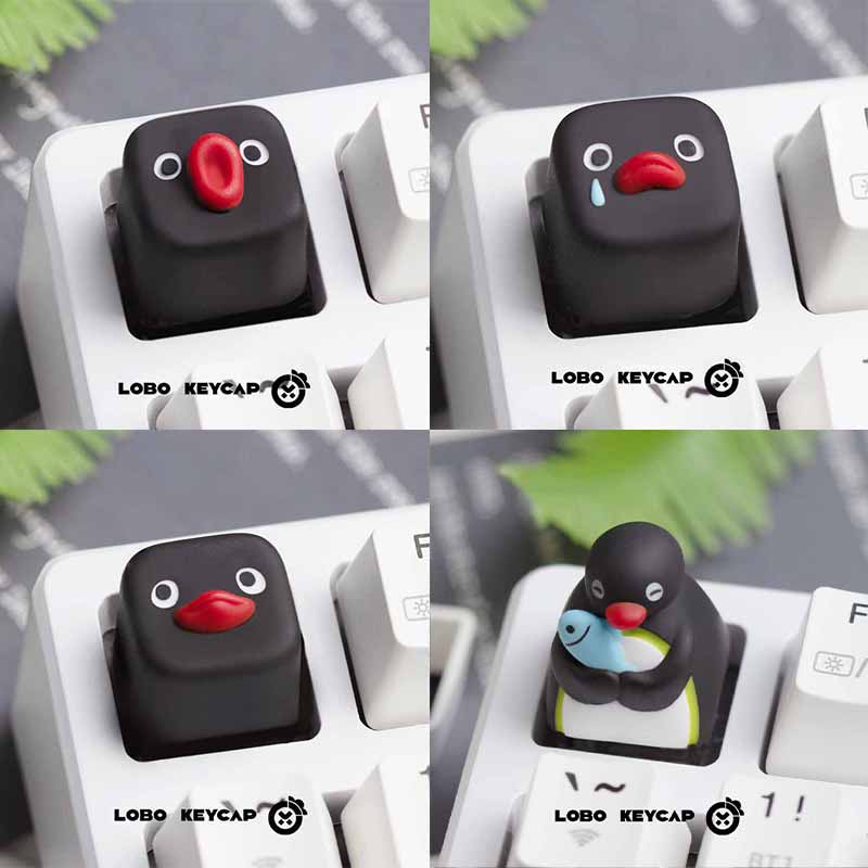Leuke Pingu Anime-serie Pinguï - Keycap Artisan Anime recensie en prijs